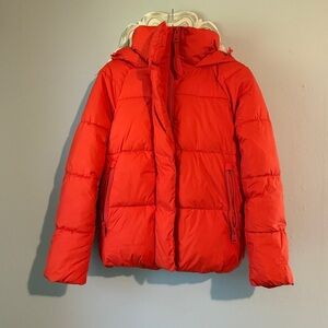 NEW Levi’s Bright Red Puffer Jacket